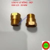 Lơ inox ren 1/2 15mm hàng đẹp, bóng, nối ren trong‑ngoài, giá rẻ 8.000đ 8