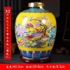 Lọ lưu trữ gốm sứ Jingdezhen kín cho chai 20-50kg - Lọ rượu nồi đất, 585.059₫ 6