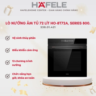 Lò nướng âm tử Hafele HO-8T72A - Công suất mạnh, giá ưu đãi 13 triệu