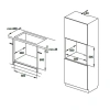 Lò nướng âm tủ Hafele HO-K60B 5L - 8 chức năng, nút vặn nhấn đẩy, cửa kính 3 lớp cách nhiệt, giá 19,45tr 7