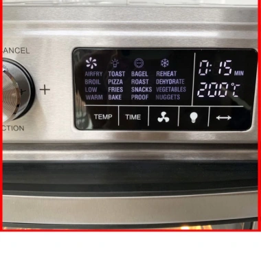 Lò nướng đa năng 2 trong 1 Sharp 23L 2.000W - Nồi chiên không dầu, bảo hành 12 tháng, chỉ 1,650,000đ 6