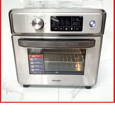 Lò Nướng Đa Năng SHARP 23L - Nồi Chiên Không Dầu, 16 chức năng, bảo hành 12 tháng, giá ưu đãi 1.54 triệu 2