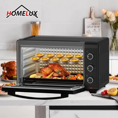 Lò Nướng Điện Homelux 48L TG48B3 2.000W - 5 Chế Độ, Hẹn Giờ, Cửa Kính 2 Lớp, Giá Ưu Đãi 2.952.000 VND 5 Lò Nướng Điện Homelux 48L TG48B3 2.000W - 5 Chế Độ, Hẹn Giờ, Cửa Kính 2 Lớp, Giá Ưu Đãi 2.952.000 VND 5
