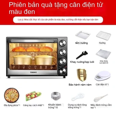 Lò nướng Galanz 40L đa chức năng tự động, dung tích lớn, mini KBLY - Giá 1.922.200₫ 12 Lò nướng Galanz 40L đa chức năng tự động, dung tích lớn, mini KBLY - Giá 1.922.200₫ 12