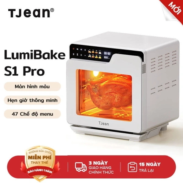 Hướng dẫn cách lập trình và sử dụng các chức năng đa nhiệm của lò nướng hơi nước TJean 18L