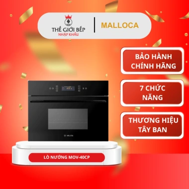 Lò Nướng Malloca MOV-40CP 40L - 7 chức năng, giá chỉ 19.6tr, phù hợp mọi gian bếp
