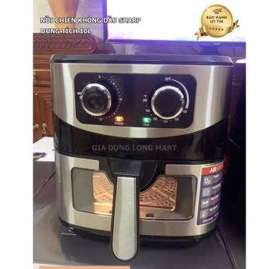Lò Nướng SHARP 23L - Nồi Chiên Không Dầu Điện Tử 16 Chức Năng, Bảo Hành 12 Tháng 9 Lò Nướng SHARP 23L - Nồi Chiên Không Dầu Điện Tử 16 Chức Năng, Bảo Hành 12 Tháng 9