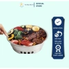 Lò Nướng Tròn Nhỏ Inox Dày Bếp Than và Vỉ Nướng Cao Cấp Giá 198.000₫ 3