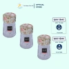Lọ Tăm Nhựa Meka Đài Loan Trong Suốt - Hủ Đựng Tăm Nắp Hoa Cao Cấp 64k-50k 4