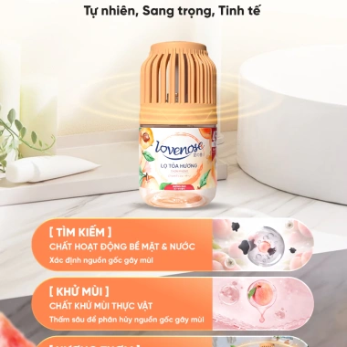 Lọ tỏa hương Lovenose 180ml - Hương thơm tự nhiên, khử mùi 45 ngày, giá 69.000đ