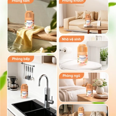 Lọ tỏa hương Lovenose 180ml - Hương thơm tự nhiên, khử mùi 45 ngày, giá 69.000đ