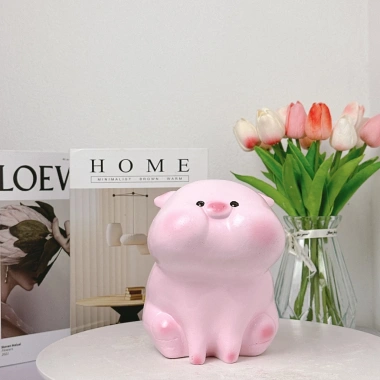 LỖ TRÒN LỖ NGANG Heo đất tiết kiệm Heo hồng Má Phĩnh cute quà tặng giá 66.000₫