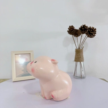 LỖ TRÒN LỖ NGANG Heo đất tiết kiệm Heo hồng Má Phĩnh cute quà tặng giá 66.000₫