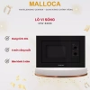 Lò vi sóng âm tủ Malloca MW-820B - Gọn gàng, phù hợp tủ bếp hiện đại, giảm giá 19%
