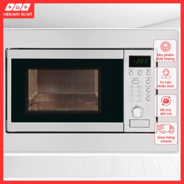 Lò vi sóng Exquisit EMW 20.1G 20L - Thiết kế sang trọng, rã đông nhanh, hẹn giờ thông minh, nhập khẩu Đức Lò vi sóng Exquisit EMW 20.1G 20L - Thiết kế sang trọng, rã đông nhanh, hẹn giờ thông minh, nhập khẩu Đức