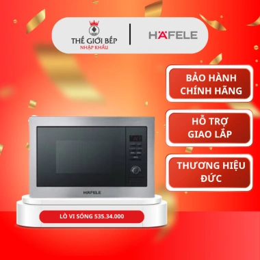 Lò vi sóng Hafele HM-B38A 25L Điều khiển điện tử, kèm vỉ nướng, giá 9.6 triệu