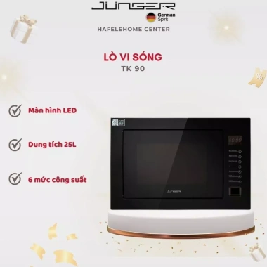 Lò vi sóng Junger TK-90 cao cấp – Điều khiển hiện đại, an toàn, giá ưu đãi 10.990.000₫