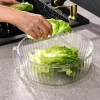 Lò Vi Sóng PET Chống Bắn Bát, Chịu Nhiệt Cao, Nhựa Gia Đình Thực Phẩm, Tấm Nắp Nóng 5
