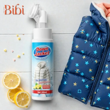 Lọ xịt giặt khô áo khoác, áo phao, áo lông vũ có bàn chà - Giặt sạch nhanh, hương thơm, giảm giá 55k 8