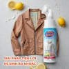 Lọ xịt giặt khô áo khoác, áo phao, áo lông vũ có bàn chà - Giặt sạch nhanh, hương thơm, giảm giá 55k 10