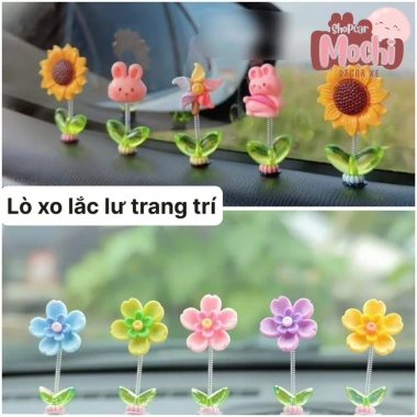 Lò Xo Lắc Lư Siêu Dễ Thương – Đồ Trang Trí Ô Tô & Xe Máy, Giá Chỉ 8.899₫