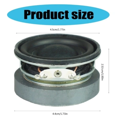 Loa 45mm 4Ohm 5W Hrtyvhin - Cặp đôi sừng nam châm mạnh, âm thanh mạnh, giá 120k 2