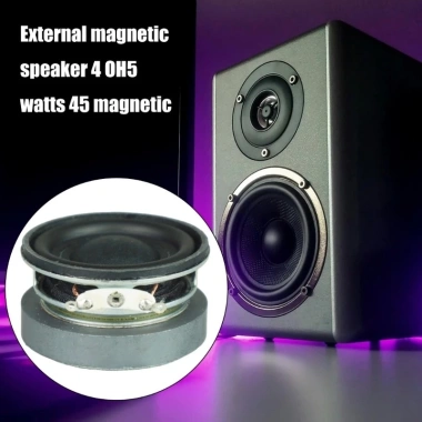 Loa 45mm 4Ohm 5W Hrtyvhin - Cặp đôi sừng nam châm mạnh, âm thanh mạnh, giá 120k 8