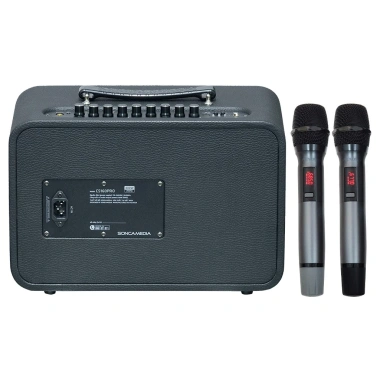 Loa ACNOS CS 160PRO 16cm 80W Karaoke - Kèm 2 Mic, Bảo hành 12 tháng, Giá chỉ 2.98 triệu