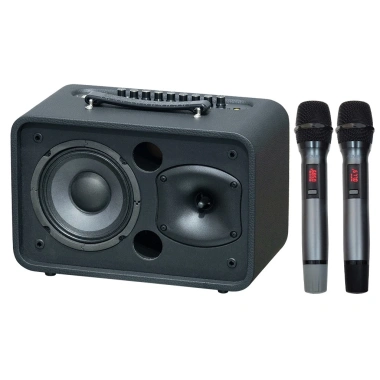 Loa ACNOS CS 160PRO 16cm 80W Karaoke - Kèm 2 Mic, Bảo hành 12 tháng, Giá chỉ 2.98 triệu