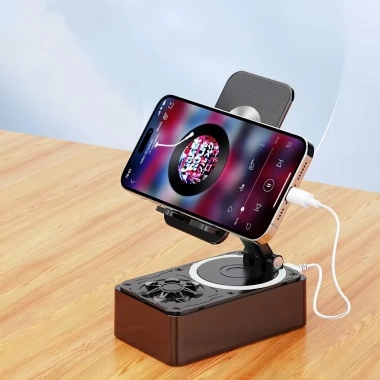 Loa Bluetooth 3 trong 1 tích hợp sạc dự phòng, đế giữ điện thoại chống trượt, gập gọn tiện lợi 69.000 VND 9
