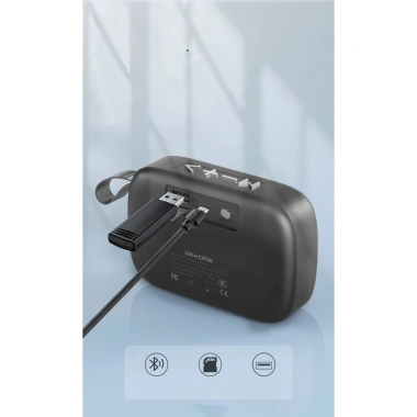 Loa Bluetooth 5.0 WEKOME D20 - Nhỏ gọn, Gắn thẻ nhớ, USB, tần 20-58Hz, giá 75k 3 Loa Bluetooth 5.0 WEKOME D20 - Nhỏ gọn, Gắn thẻ nhớ, USB, tần 20-58Hz, giá 75k 3