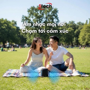 Loa Bluetooth 5TECH BS7 Mini Cầm Tay - LED RGB, Bass Mạnh, Pin Trâu, Giá 649.000đ giảm