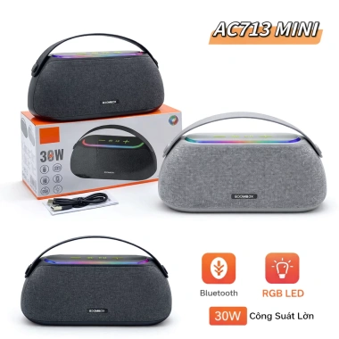 Loa Bluetooth AC713 Mini Bass 5.2 - Âm Thanh Lớn, Thiết Kế Đẹp, Giá 499.000₫ 2