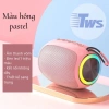 Loa Bluetooth BS-01 Không Dây - Đèn LED Đa Màu, Bass Sâu, Quai Xách Tiện Lợi 9