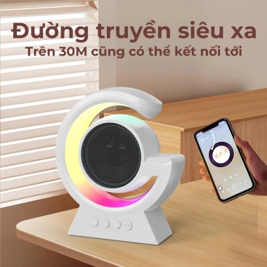 Loa Bluetooth BX39 – Âm thanh mạnh, ánh sáng màu rực rỡ, không gian sôi động