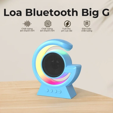 Loa Bluetooth BX39 – Âm thanh mạnh, ánh sáng màu rực rỡ, không gian sôi động