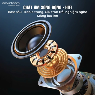 Loa Bluetooth Cầm Tay Borofone BR101 - Đèn LED Sáng, Bass Mạnh, Pin Trâu, Giá 169k