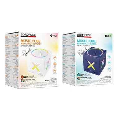 Loa Bluetooth Cầm Tay Borofone BR101 - Đèn LED Sáng, Bass Mạnh, Pin Trâu, Giá 169k