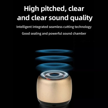 Loa Bluetooth cầm tay M1 Mini Thép Cannon - Âm thanh trầm đầy đủ, di động, giá chỉ 161.700₫