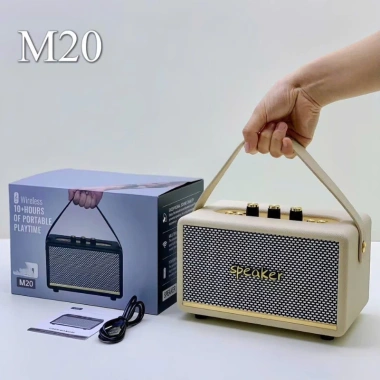 Loa Bluetooth cầm tay M20 20W vòm bass mạnh, nhỏ gọn, kết nối nhanh - 569.000đ