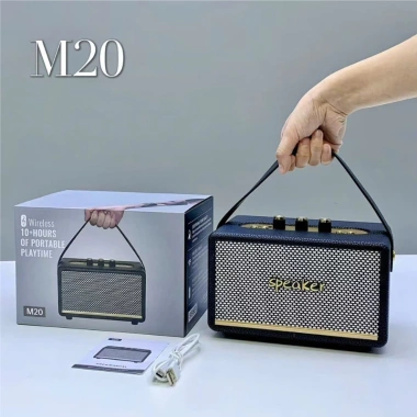 Loa Bluetooth cầm tay M20 20W vòm bass mạnh, nhỏ gọn, kết nối nhanh - 569.000đ