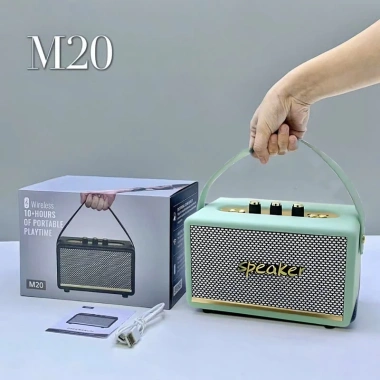 Loa Bluetooth cầm tay M20 20W vòm bass mạnh, nhỏ gọn, kết nối nhanh - 569.000đ