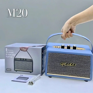 Loa Bluetooth cầm tay M20 20W vòm bass mạnh, nhỏ gọn, kết nối nhanh - 569.000đ 9 Loa Bluetooth cầm tay M20 20W vòm bass mạnh, nhỏ gọn, kết nối nhanh - 569.000đ 9