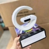 Loa Bluetooth chữ G tích hợp đèn ngủ, sạc, màu trang nhã, nhỏ gọn – 79.000₫ 2