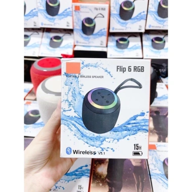 Loa Bluetooth FLIP 6 RGB Giá Rẻ – Âm Thanh Hay, Không Dây, Treo, Chỉ 165.000đ