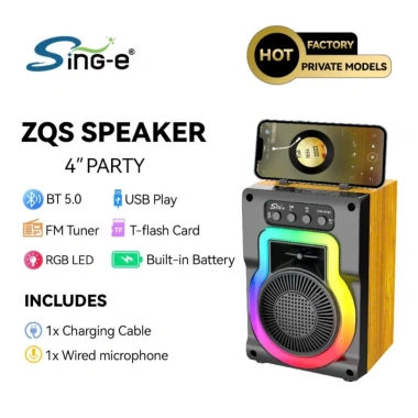 Loa Bluetooth gỗ di động, karaoke tiệc, tặng mic có dây – chỉ 99.000₫ 7 Loa Bluetooth gỗ di động, karaoke tiệc, tặng mic có dây – chỉ 99.000₫ 7