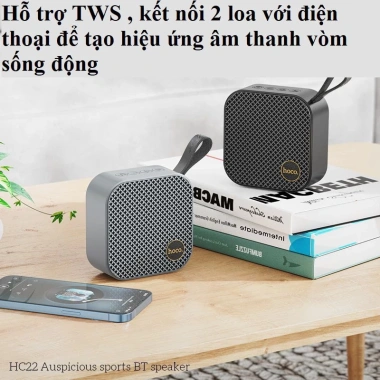 Loa Bluetooth Hoco HC22 Mini 5W cầm tay hoặc để bàn, hỗ trợ thẻ nhớ, Giá 260.000₫ 8
