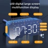 Loa Bluetooth HQAi SK2 Gương LED, Đồng hồ HiFi, Đài FM, Màn hình Mini Di động – Giá 234.377 VNĐ 3