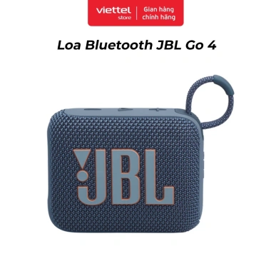 Loa Bluetooth JBL Go 4 Chính Hãng - Thiết Kế Nhỏ Gọn, Màu Đa Dạng, Ghép Nối Đa Loa, Giá 1.15 Triệu, Giảm 23%