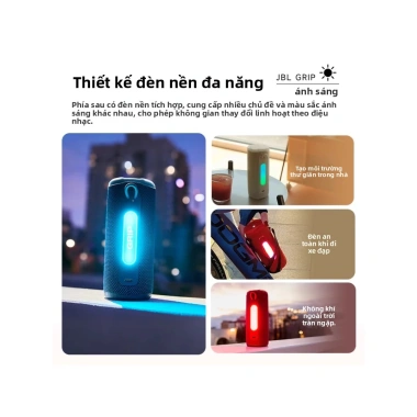 Loa Bluetooth JBL Grip di động, chống nước, âm lượng cực lớn - 600.000₫